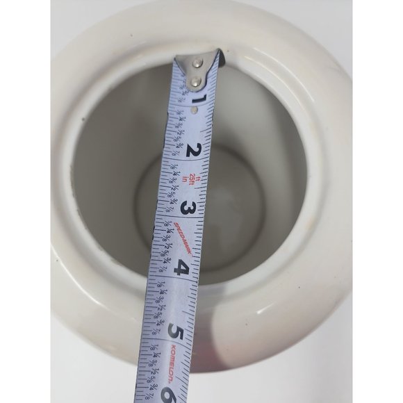 Crazy Mountain Snoman With‎ Birdhouse Evergreen Trees Christmas Cookie Jar - Picture 10 of 10